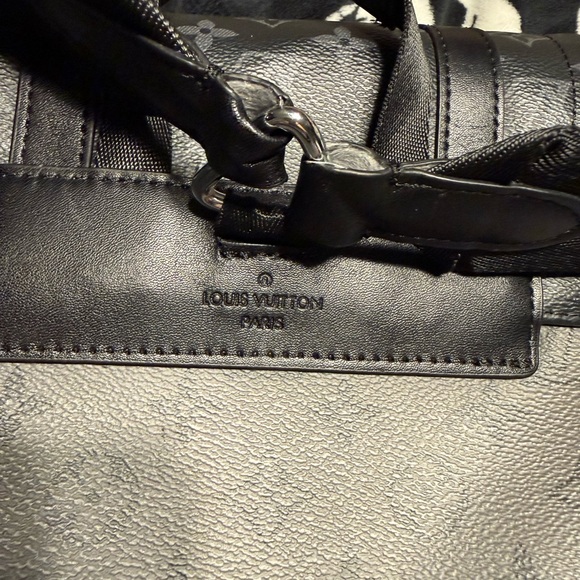 Louis Vuitton Gray and Black Monogram Backpack - Picture 4 of 5